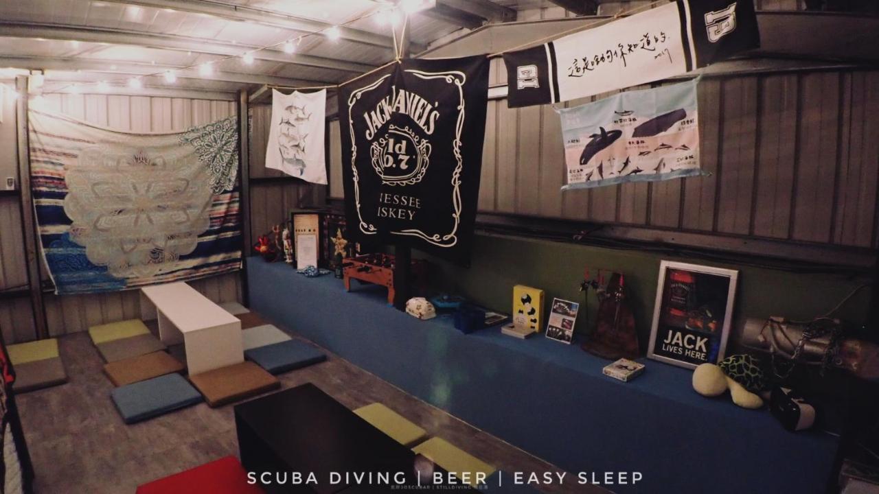 氮醉潛水酒吧旅宿joscubar Diving Hostel Xiaoliuqiu Dış mekan fotoğraf
